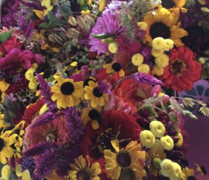 Farmer's Market Flowers image with information about the "Big Three" readings